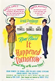 Watch Full Movie :It Happened Tomorrow (1944)