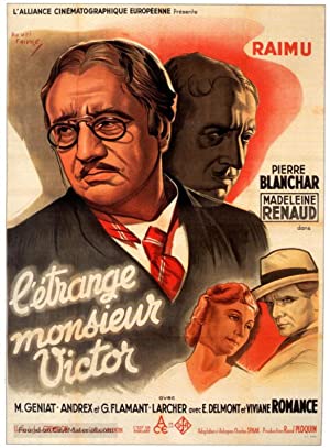 Watch Full Movie :Létrange Monsieur Victor (1938)